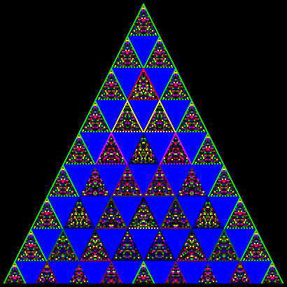 Pascal's Triangle mod 23 Pascal's Triangle mod 23
